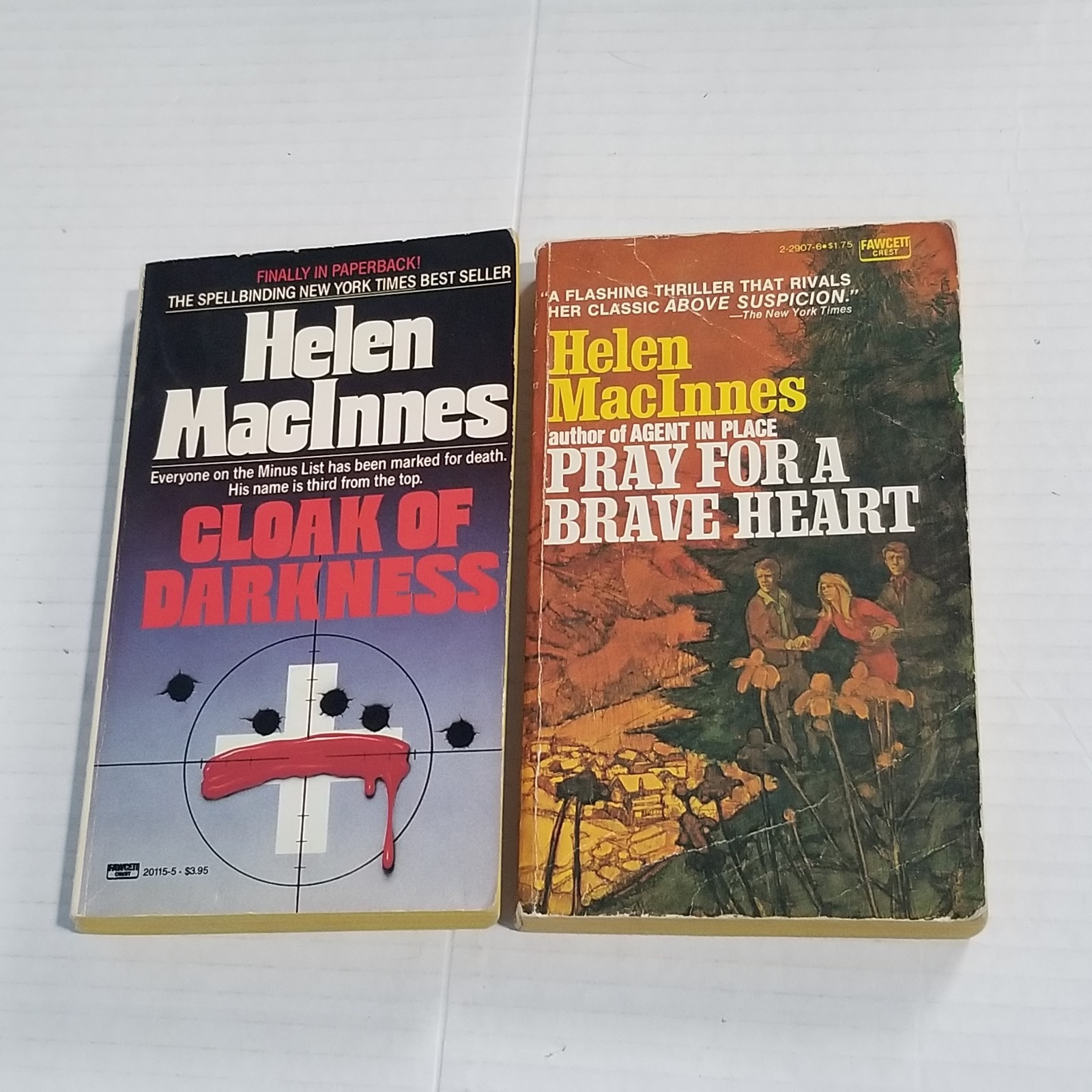 Gothic Romantic Suspense Lot (12) Helen MacInnes Phyllis Whitney Mary Stewart PB