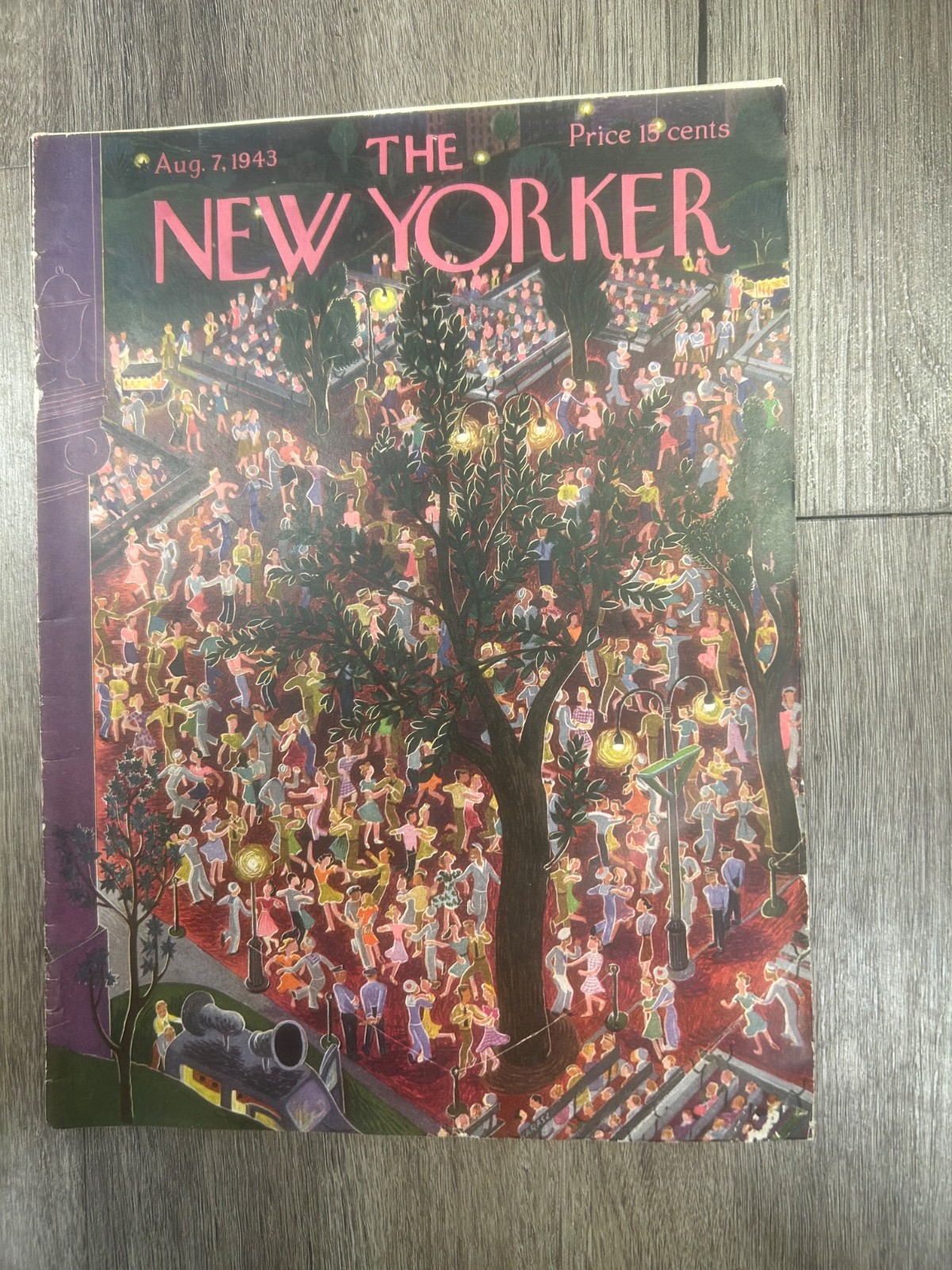 The New Yorker magazine, August 7, 1943 excellent condition