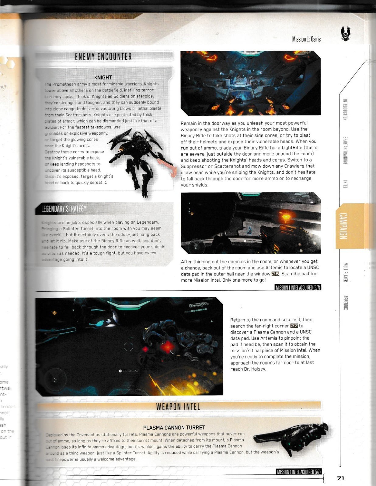 HALO 5 GUARDIANS COLLECTOR’S EDITION Game Strategy Guide Missions 431 pages