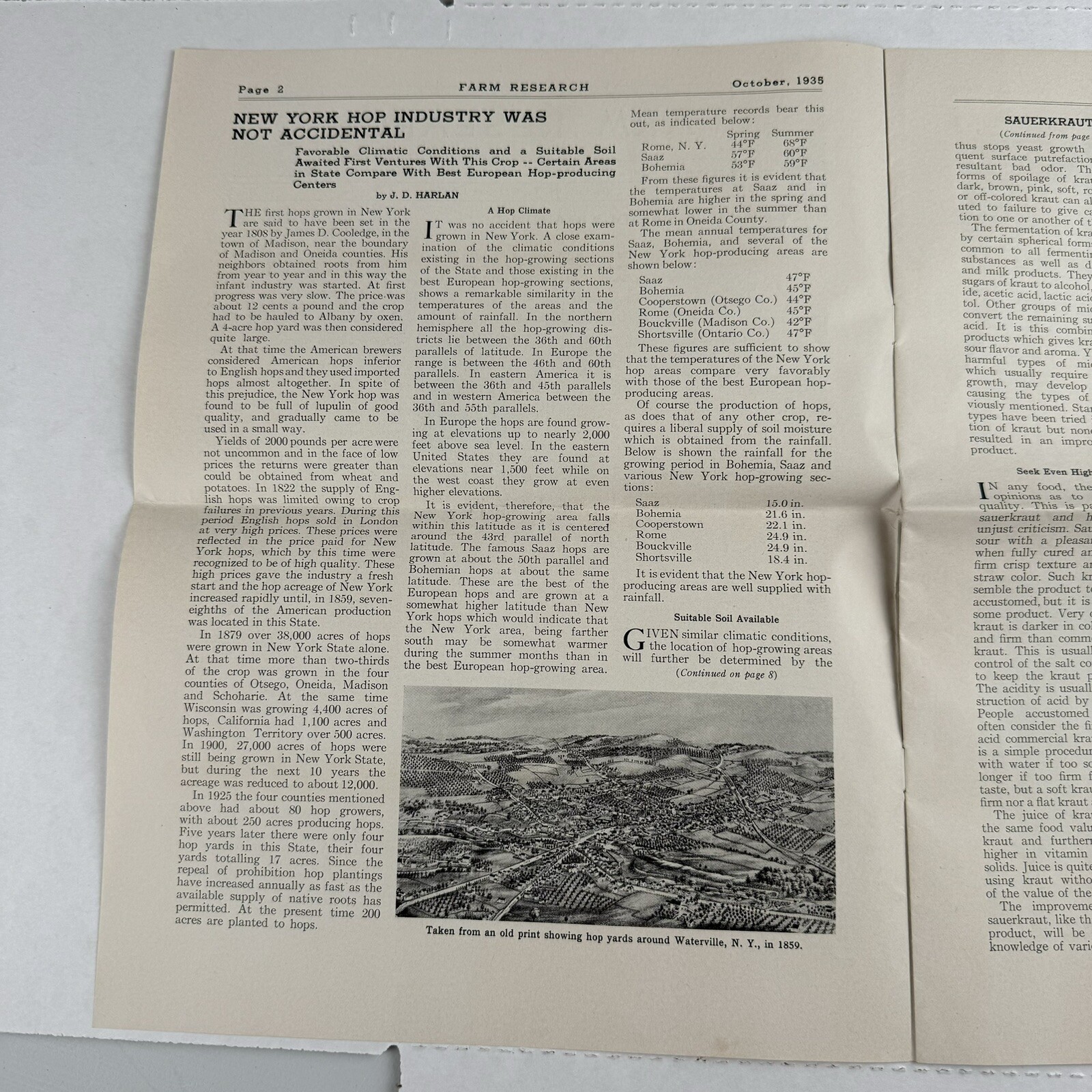 1935 Farm Research Quarterly Bulletin New York State Agricultural Experiment