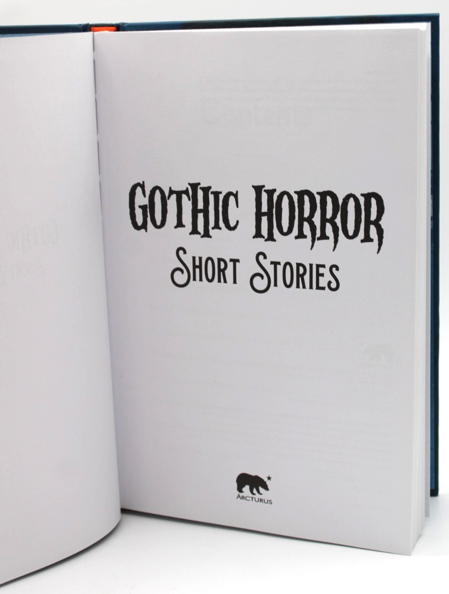 Gothic Horror Short Stories Arcturus Classic Book Harcover ISBN 9781398824218