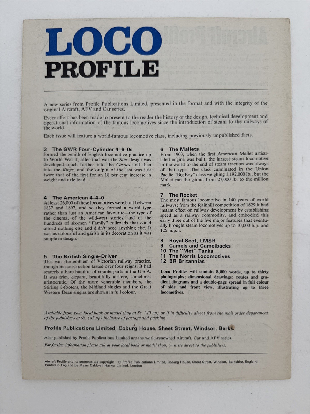 Profile Books Historical Magazin #214 – Grumman (Eastern) TBF (TBM) Aveng VG+