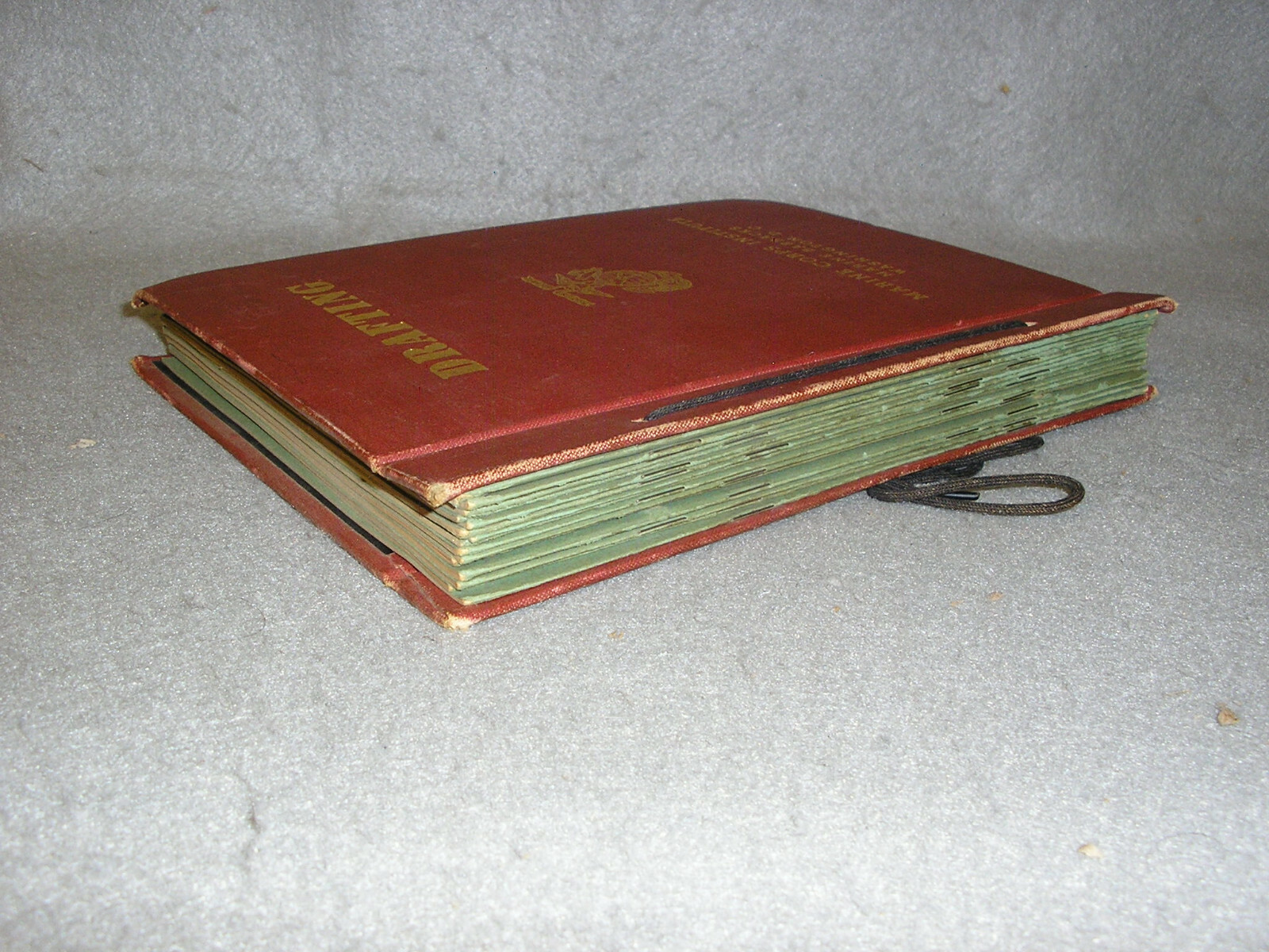 WWII Drafting Books Marine Corp Institute 14 in Binder US Army World War II 1945