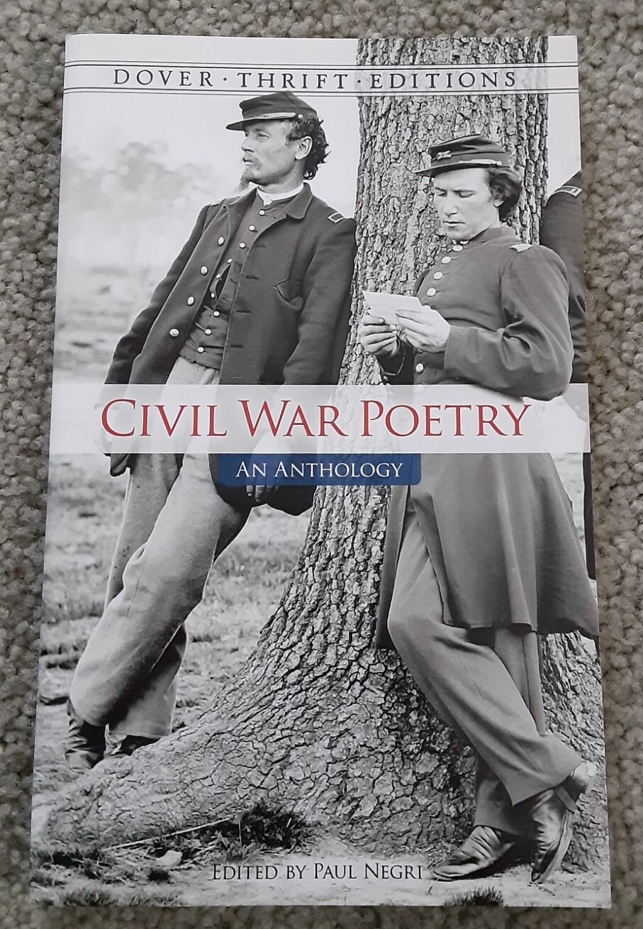 American Civil War Poetry An Anthology Soldiers Various Paul Negri History