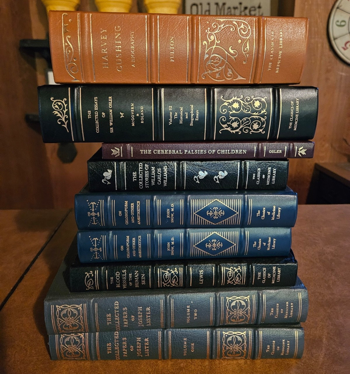 Classics of Medicine Library, Leather bound Gryphon Editions, CHOOSE TITLE