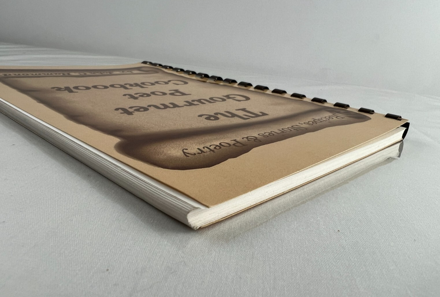 The Gourmet Poet Cookbook by John C. Hammond, Recipes, Stories, Poetry – Signed