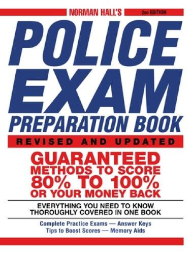 Norman Hall’s Police Exam Preparation Book – Paperback – VERY GOOD