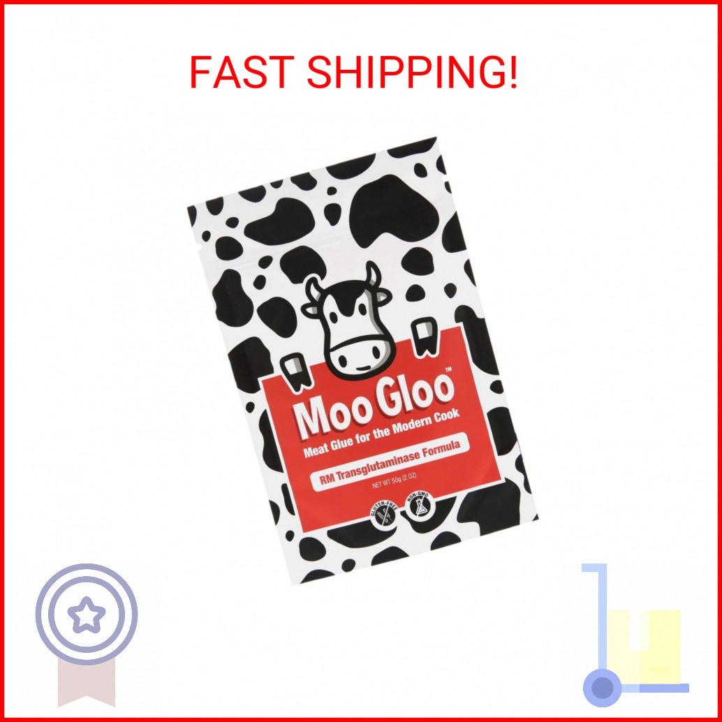 Moo Gloo Transglutaminase [TG, Meat Glue] – RM Formula – 50g/2oz