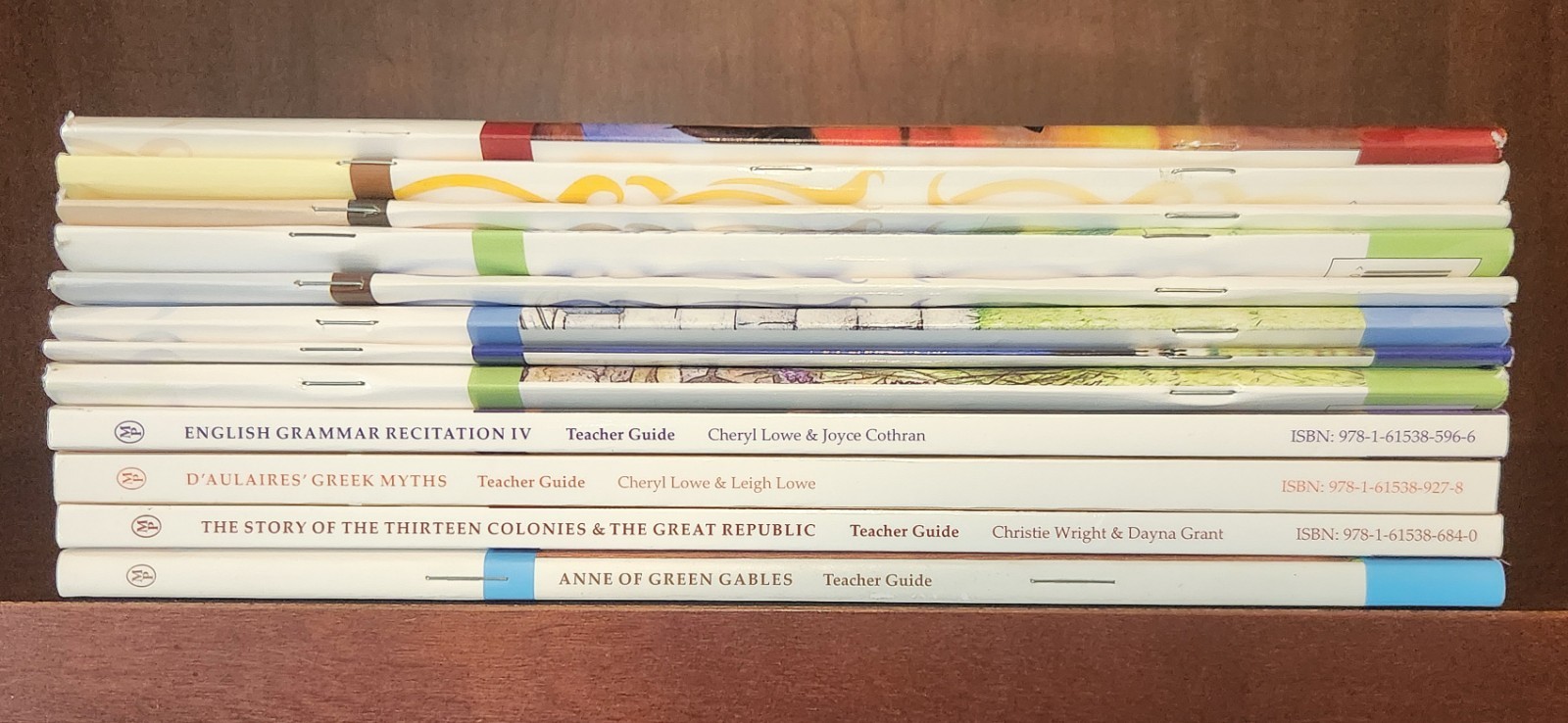 Memoria Press Homeschool Books Lot Teachers Guides Manuals Quizes Tests English