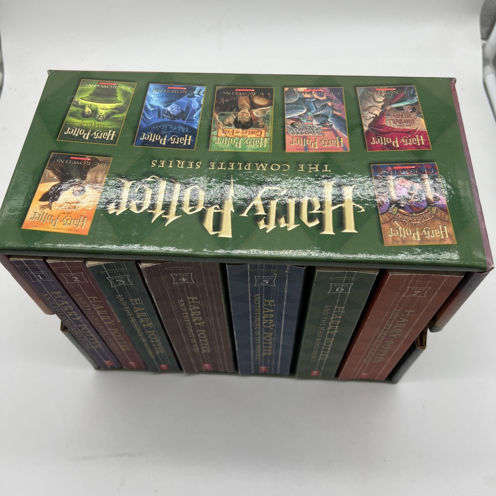 Harry Potter Paperback Boxset #1-7 by J. K. Rowling, See Description & Photos