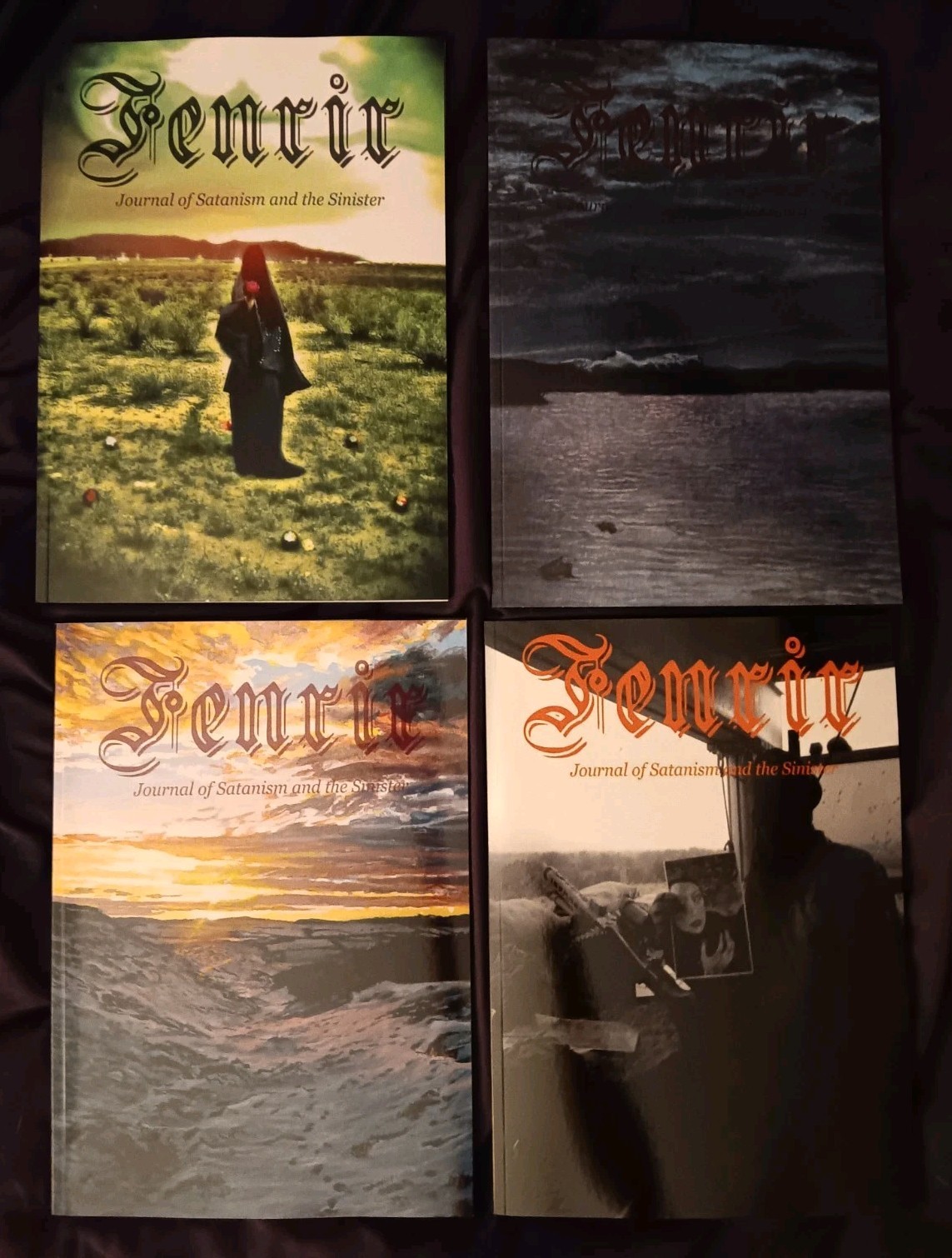 fenrir Heresy Press vol 124yf No. 1-4 Order of nine angles Satanism o9a Wsa352