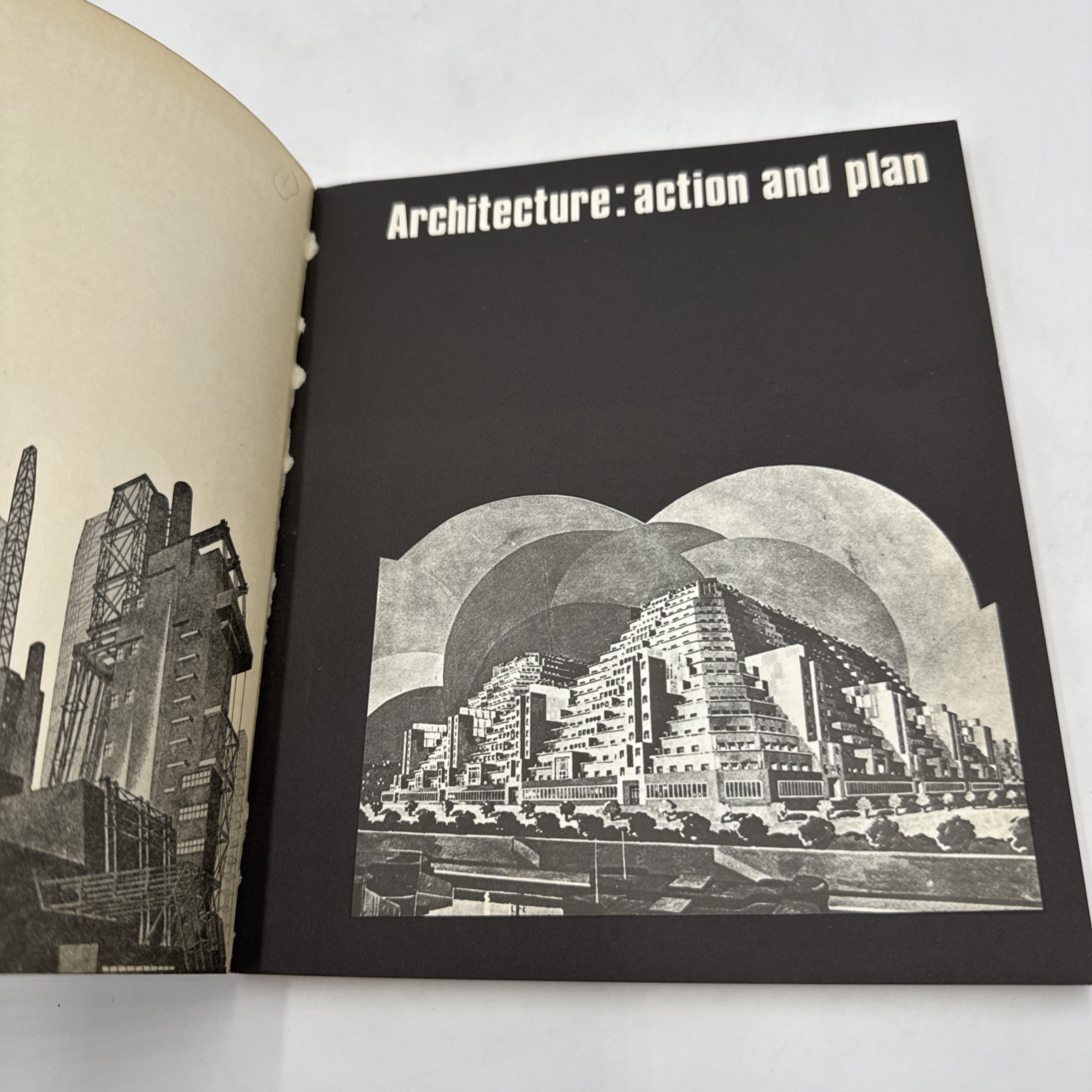 Architecture Action and Plan Peter Cook 1967 1st Ed Studio Vista Archigram MCM