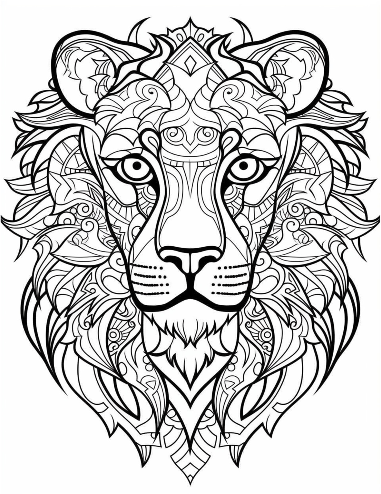 animal mandalas coloring bookfun fo all ages