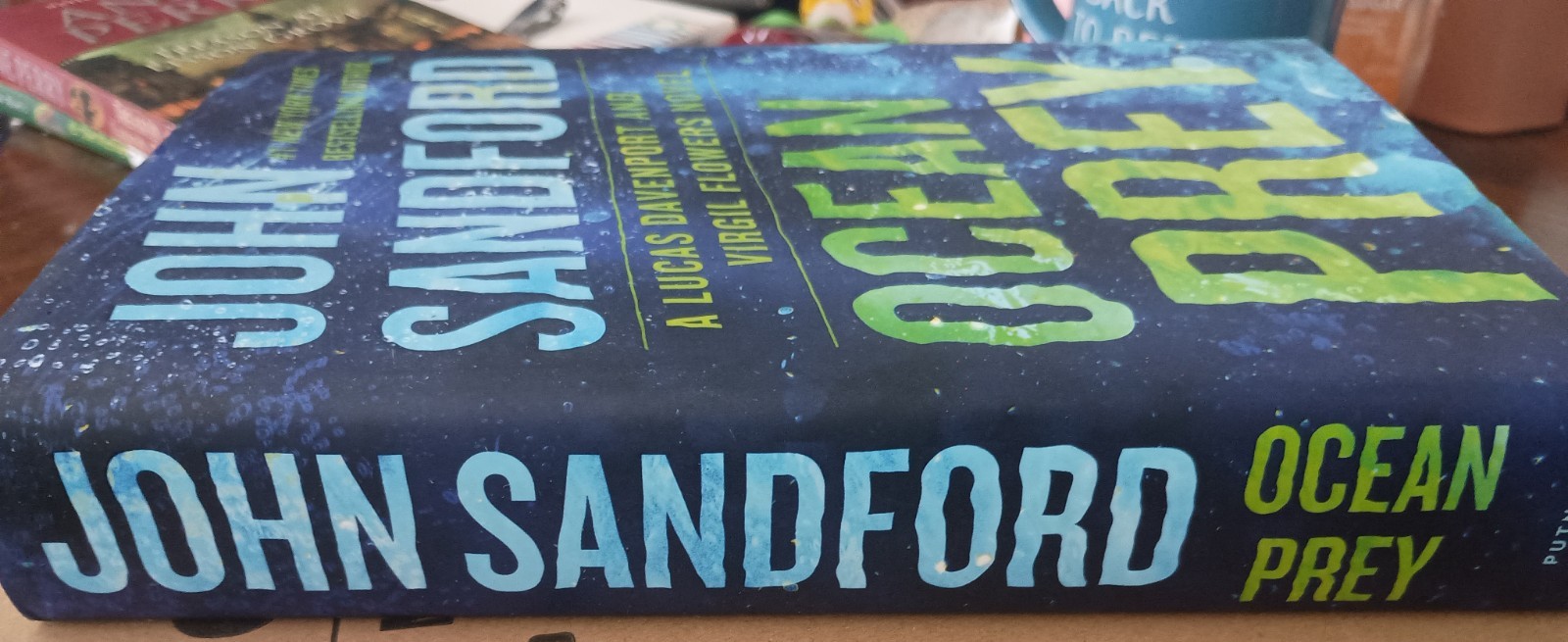 Ocean Prey by John Sandford (2021, Hardcover) with Dust jacket/Cover