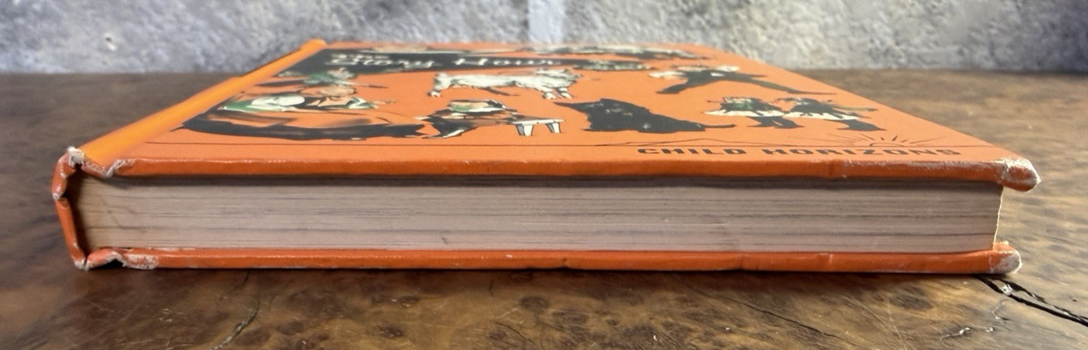 Vintage The Story Hour Child Horizons Book 1961 Color Illustrations HC