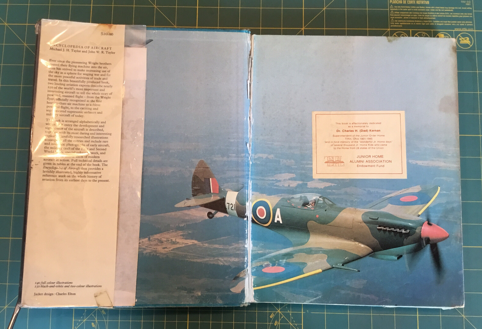 1978 ENCYCLOPEDIA OF AIRCRAFT by Michael Taylor & John Taylor, 254 Pages, RARE