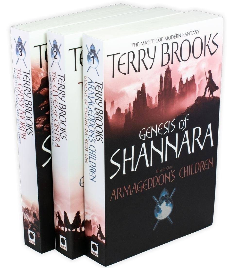 The Genesis of Shannara Trilogy Brooks 3 Books – Fiction – By Terry Brooks