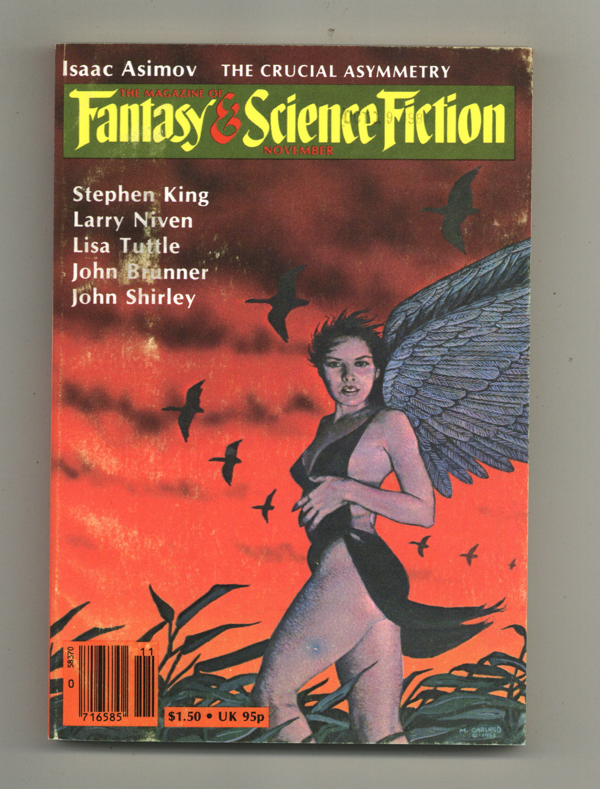 Magazine of Fantasy and Science Fiction Vol. 61 #5 VF+ 8.5 1981
