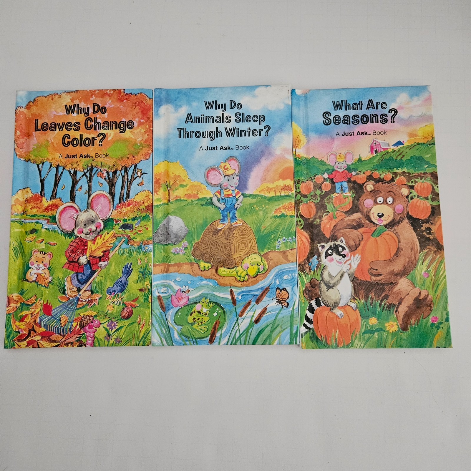 Weekly Reader Just Ask Books Lot of 31 What, Why Hardcovers Vtg 1980s