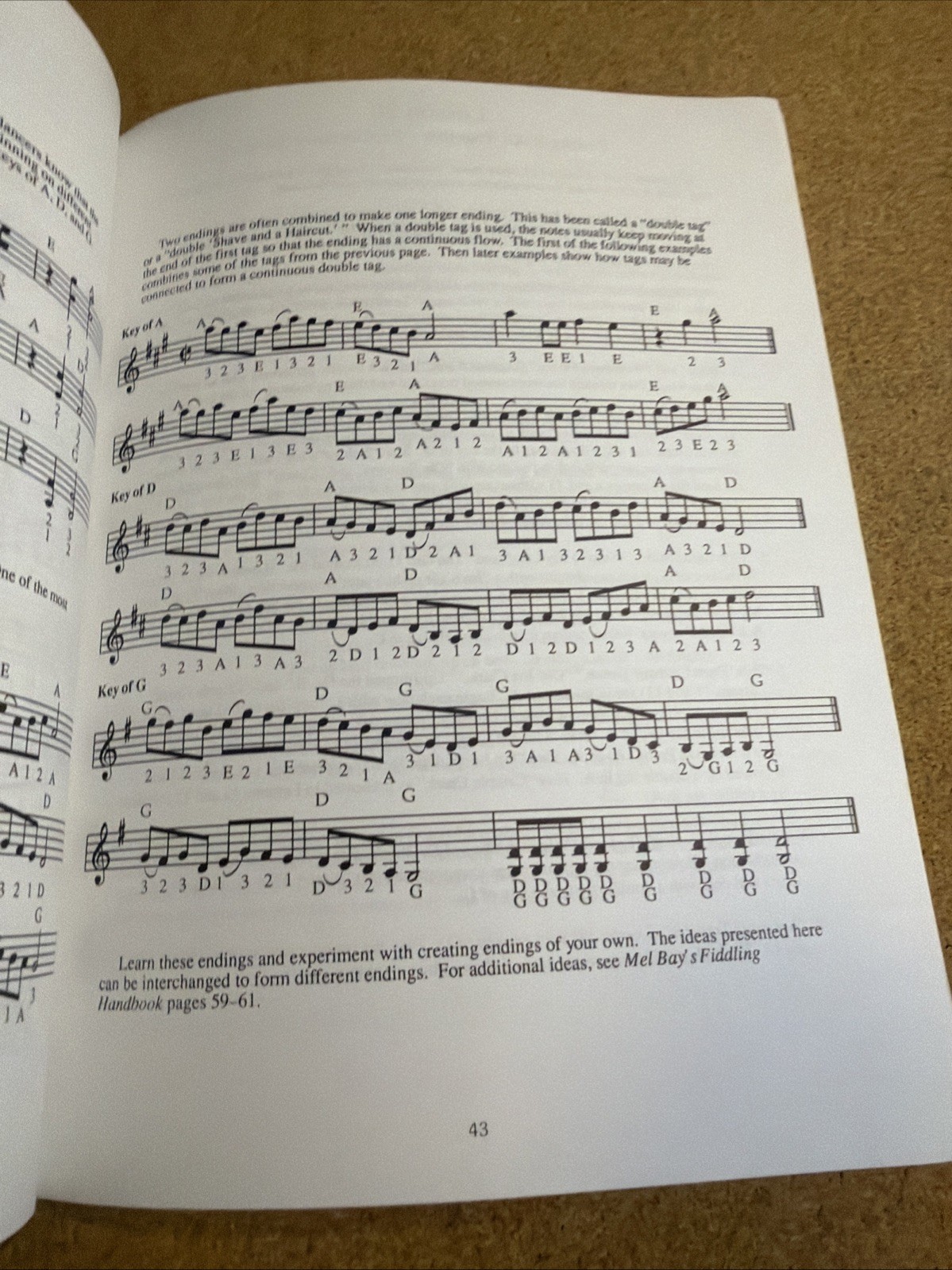 Beginner Bluegrass Violin Songbook Mel Bay You Can Teach Yourself Fiddling VG