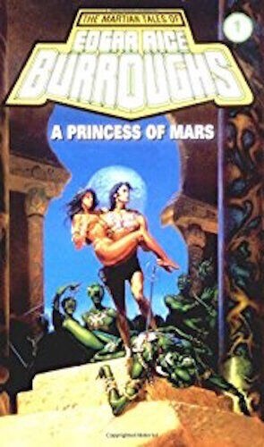 Complete Set of Barsoom books by Edgar Rice Burroughs Mars #1-11 Series Lot