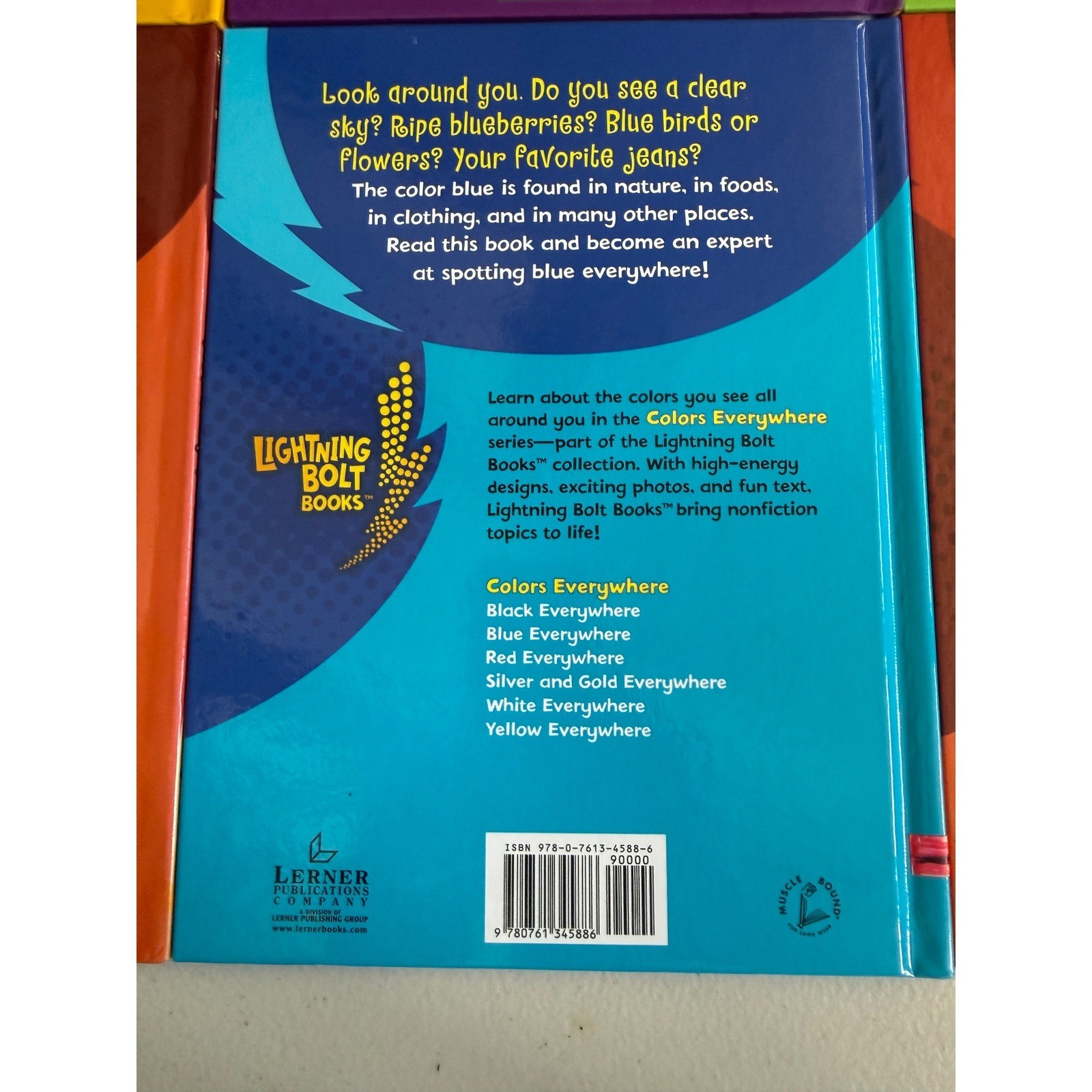 Lightning Bolt Books Lerner Nonfiction Set of 7 Science Nature Kids Hardback