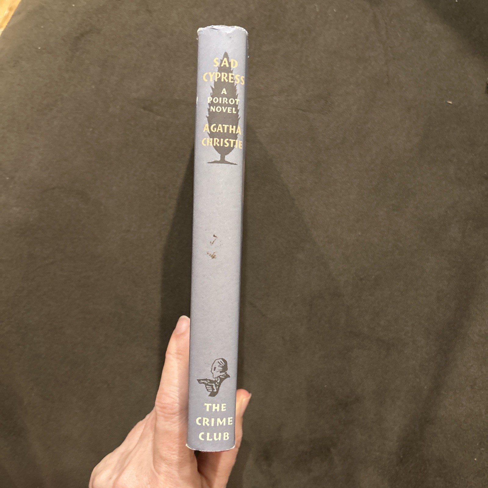 Agatha Christie Sad Cypress Facsimile 2013 Hardcover Poirot The Crime Club