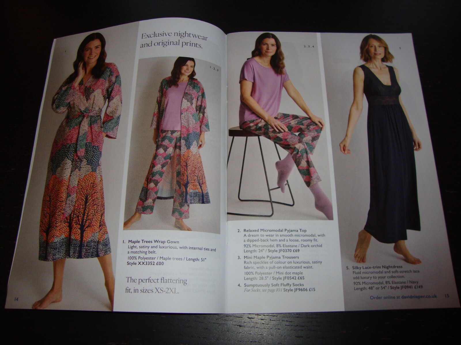 DAVID NIEPER Women’s Intimates & Sleepwear CATALOG Autumn Winter 2024 – 58 Pages