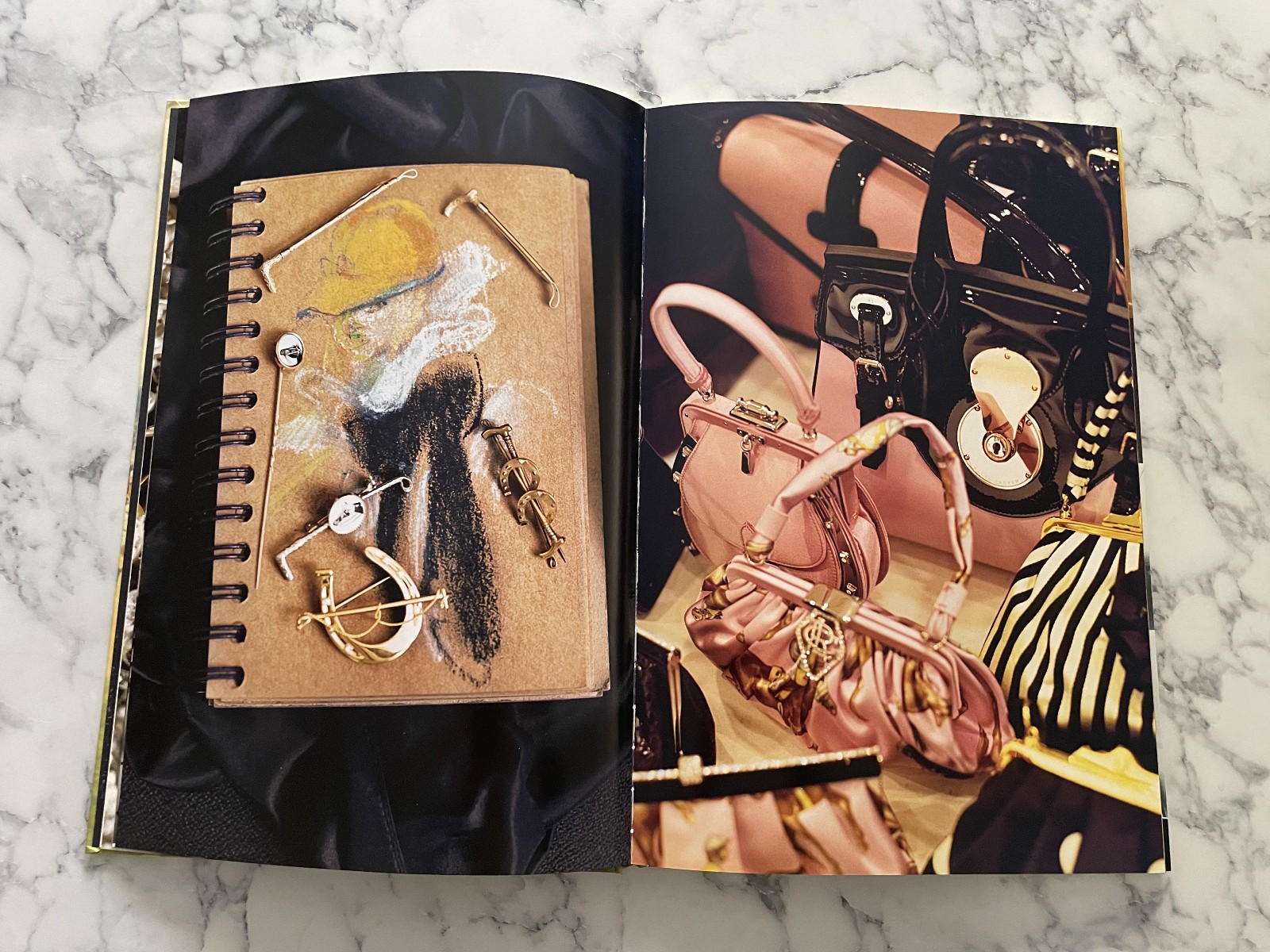 HUGE RARE 1st ED RALPH LAUREN 40TH ANNIV 88 PAGES FASHION DESIGN HARDCOVER BOOK