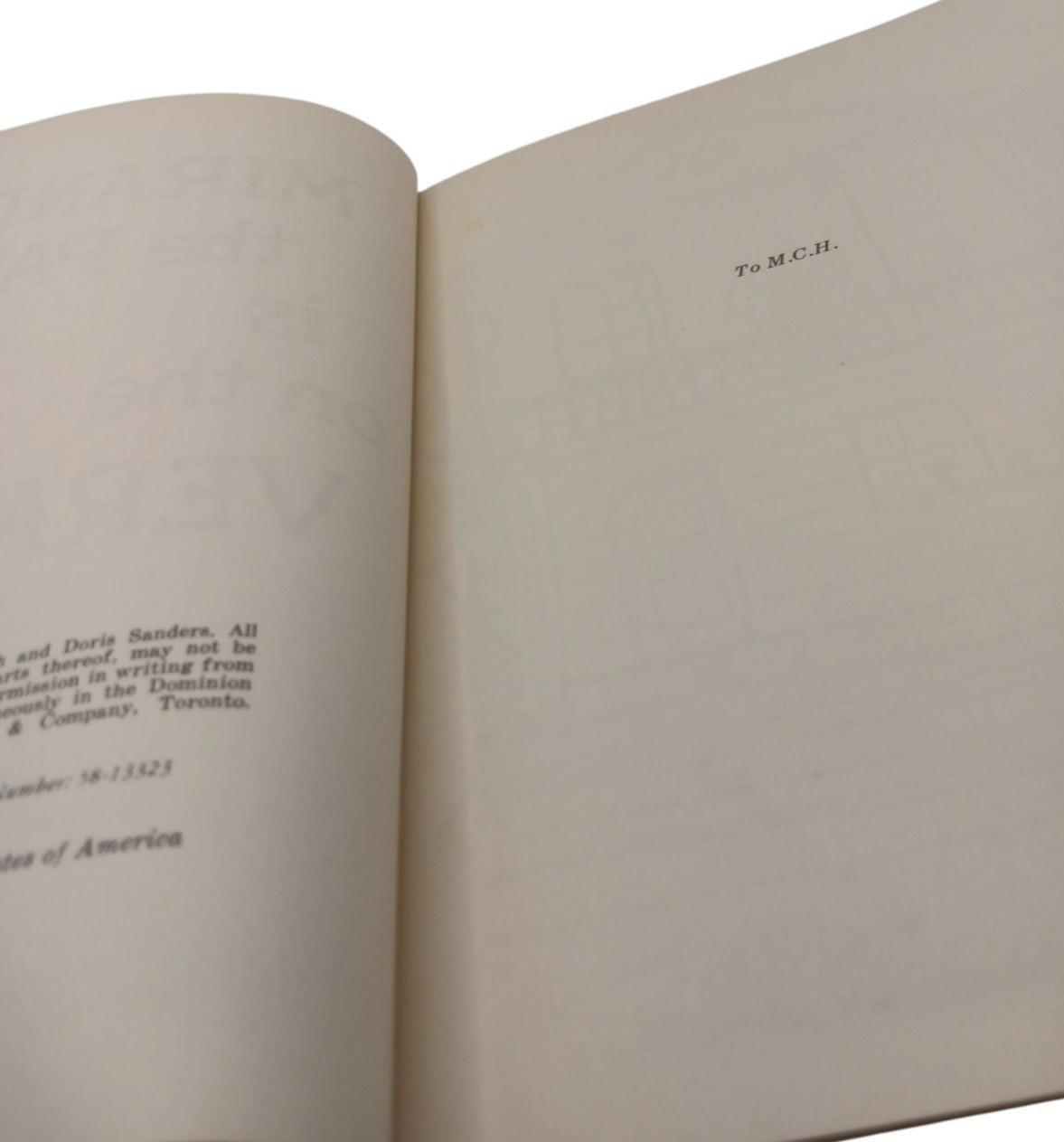 MIRANDA THE PANDA IS ON THE VERANDA – Doris Sanders; PATRICIA HIGHSMITH 1st 1958