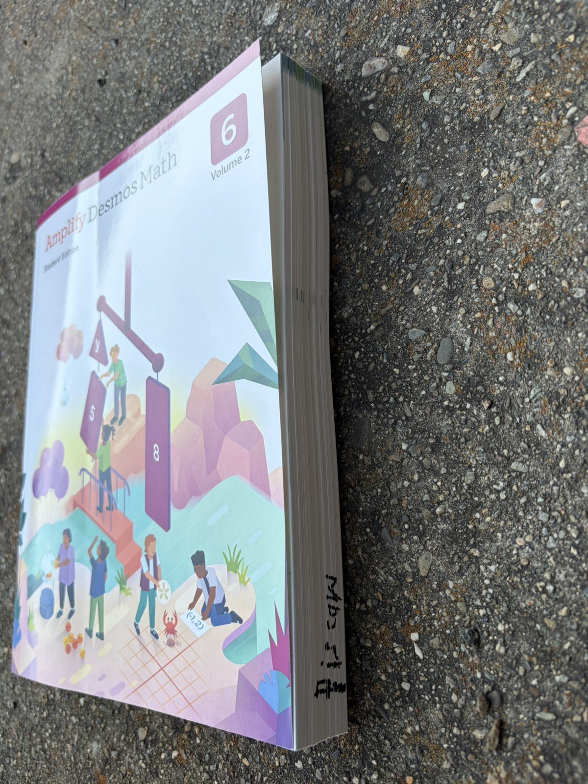Amplify Desmos Math Student Edition: Grade 6 Volume 2