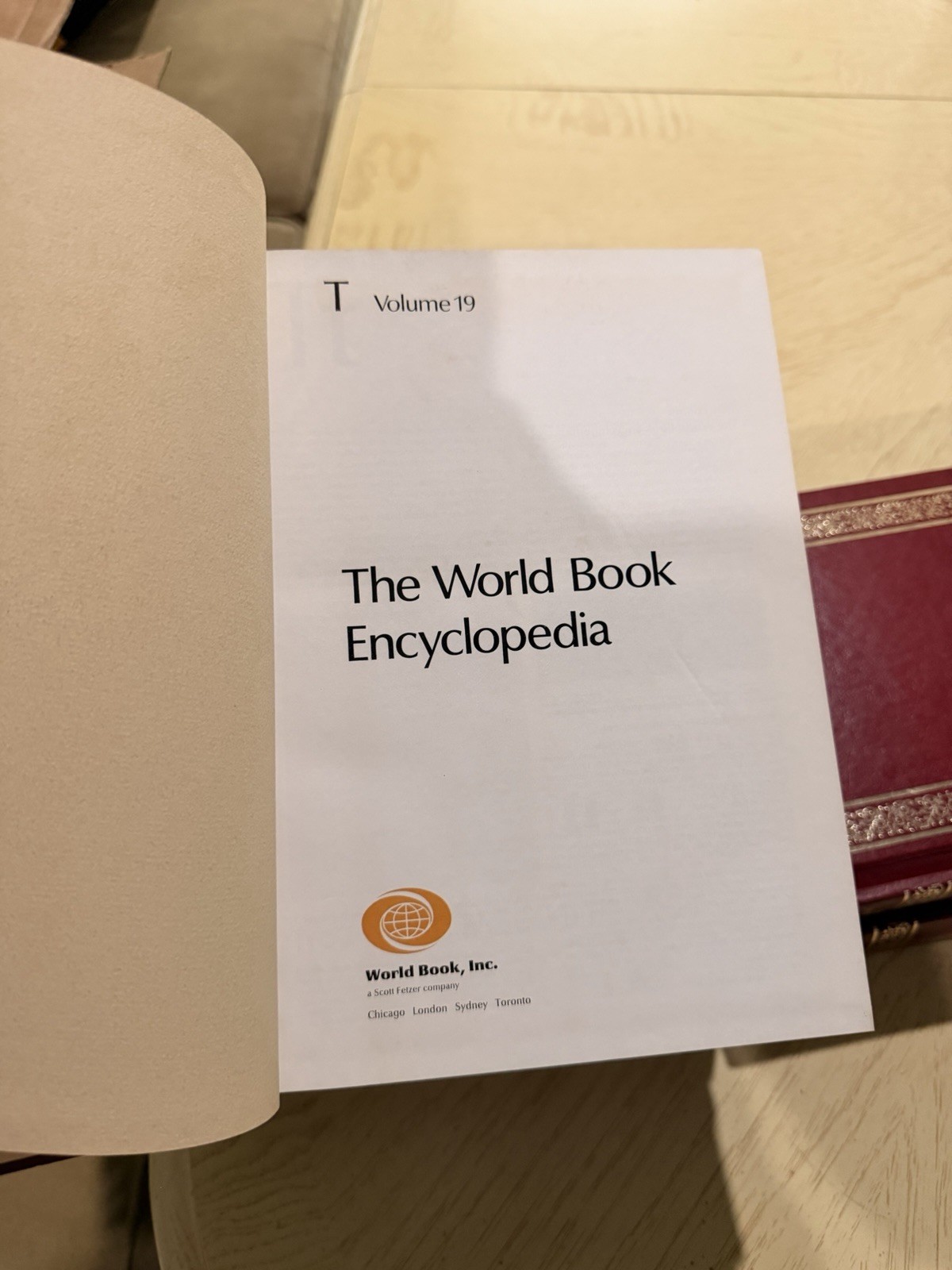 The World Book Encyclopedia set of 12 books)