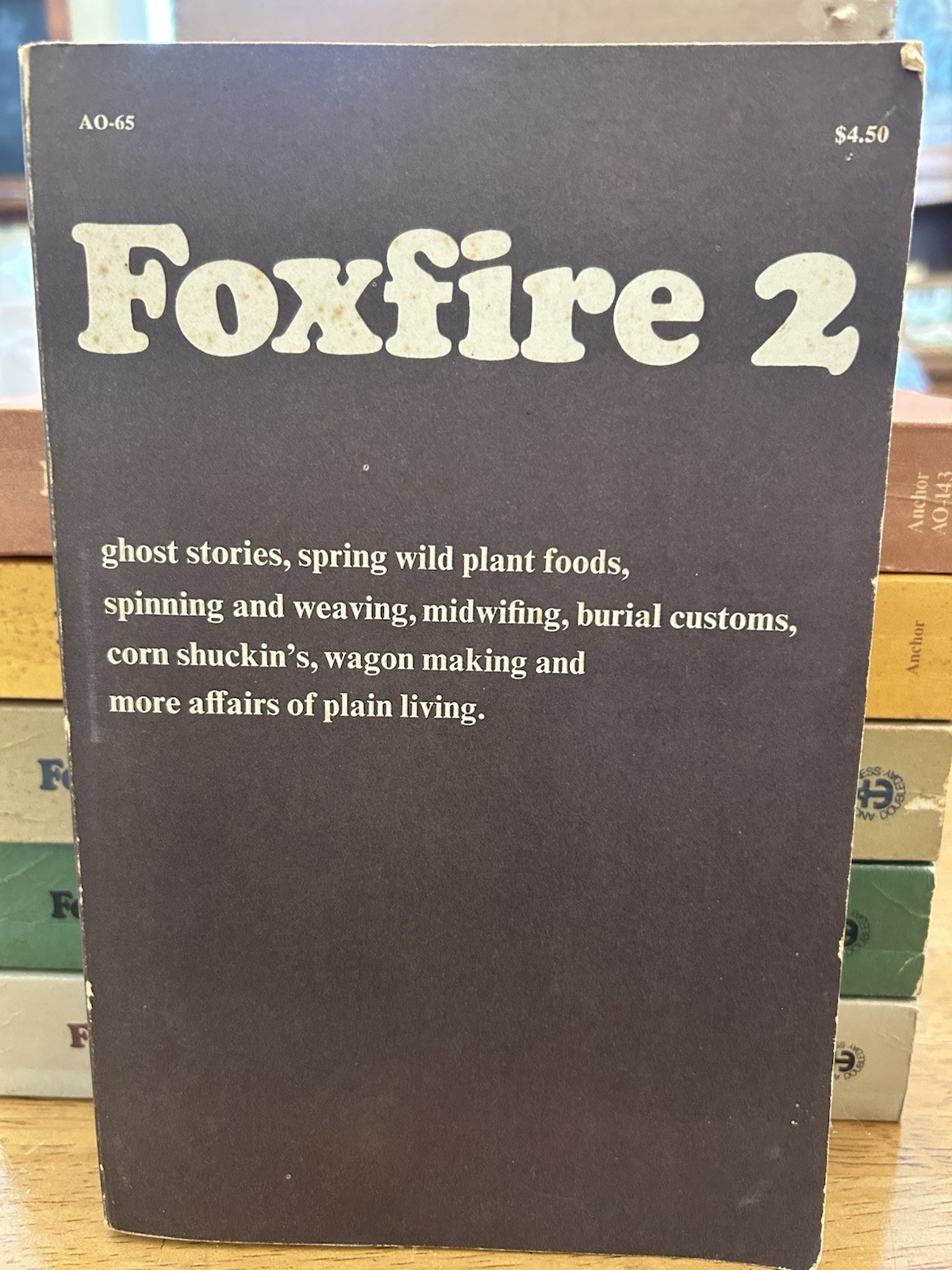 The Foxfire Books Complete Set of 7- See Description and Pics – Used from 1977