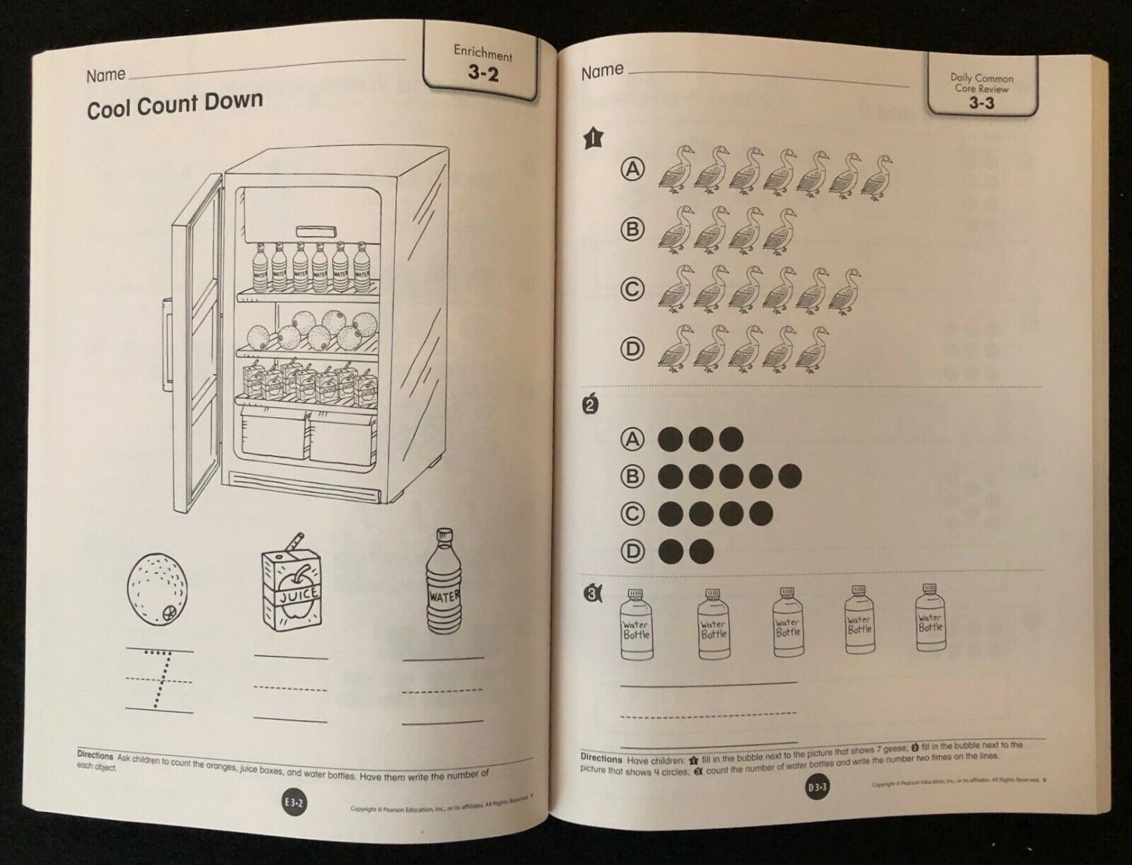 Pearson KINDERGARTEN enVision TEACHER’S RESOURCE MASTERS (2012)
