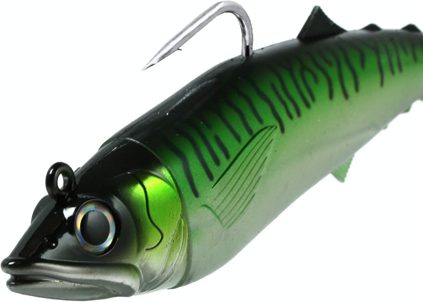 FishLab Fishlab Mas Mackerel Soft Swimbait 8 in 9.5 oz, Green
