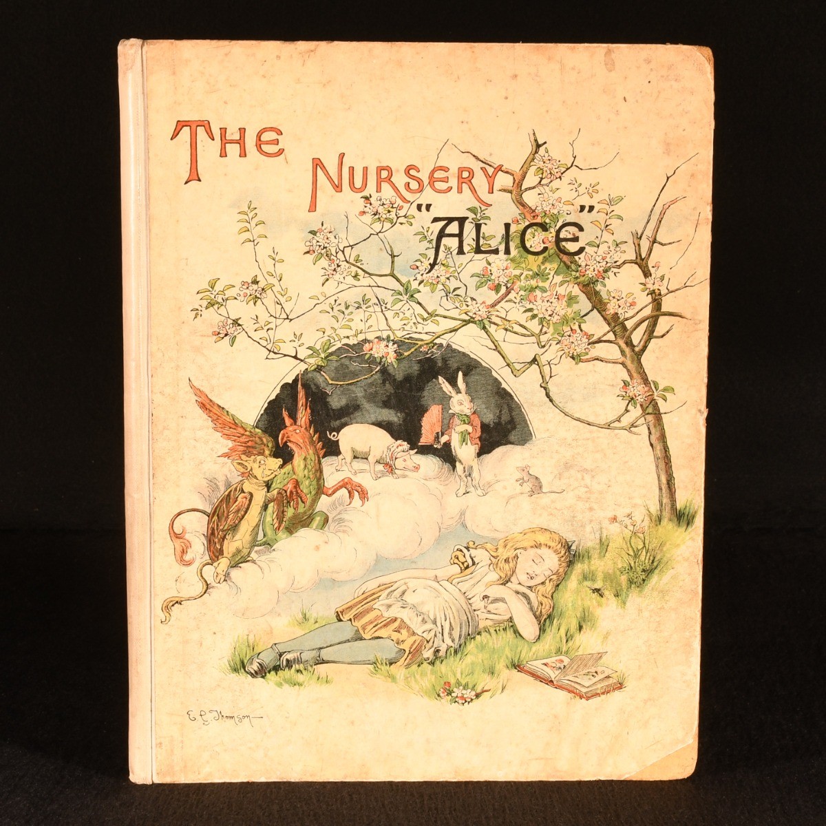 1890 The Nursery “Alice” Lewis Carroll Signed Presentation Copy First Edition…