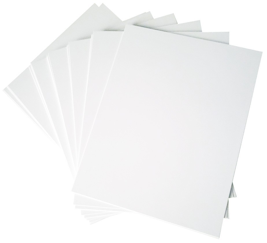 10 BCW 8.5″ x 11″ Magazine Size Backing Boards Storage White Backer 24pt 8-1/2