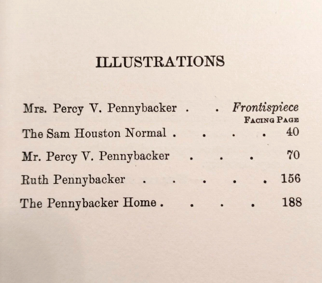 ~ Mrs. Percy V. Pennybacker – An Appreciation ~ by Helen Knox, 1st Edition 1916