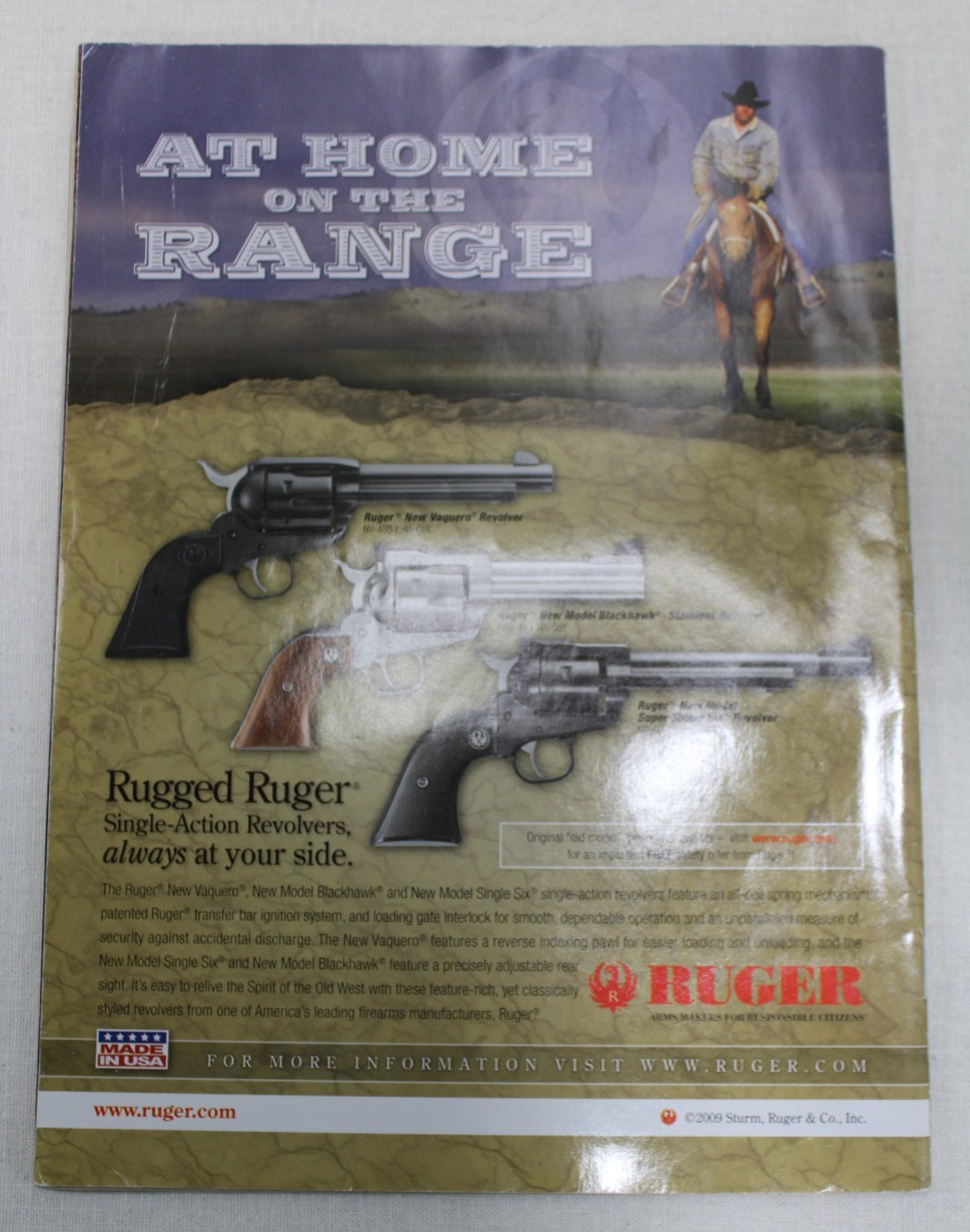 Guns of the Old West Magazine – 2 Issues Spring & Winter 2009 – Buyer’s Guide