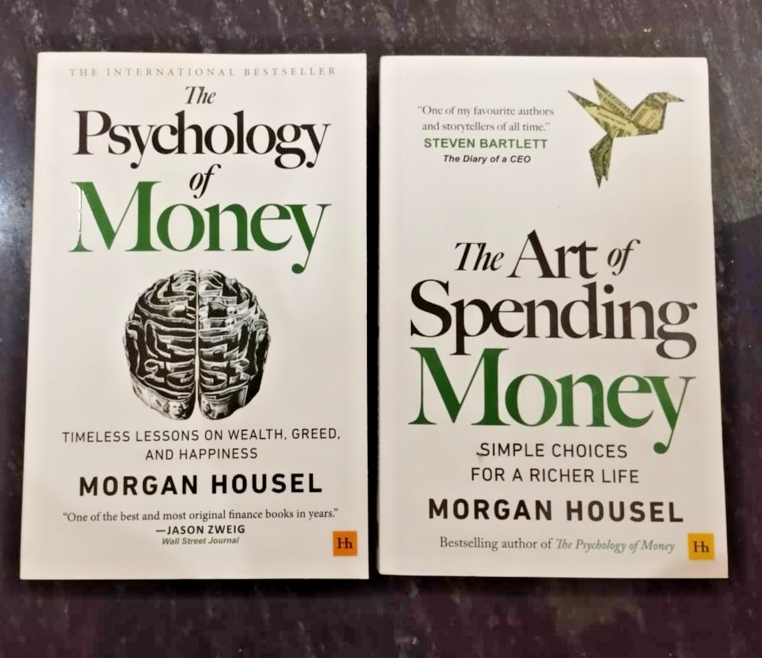 The Art of Spending Money & Psychology of Money by Morgan Housel PB PAPERBACK
