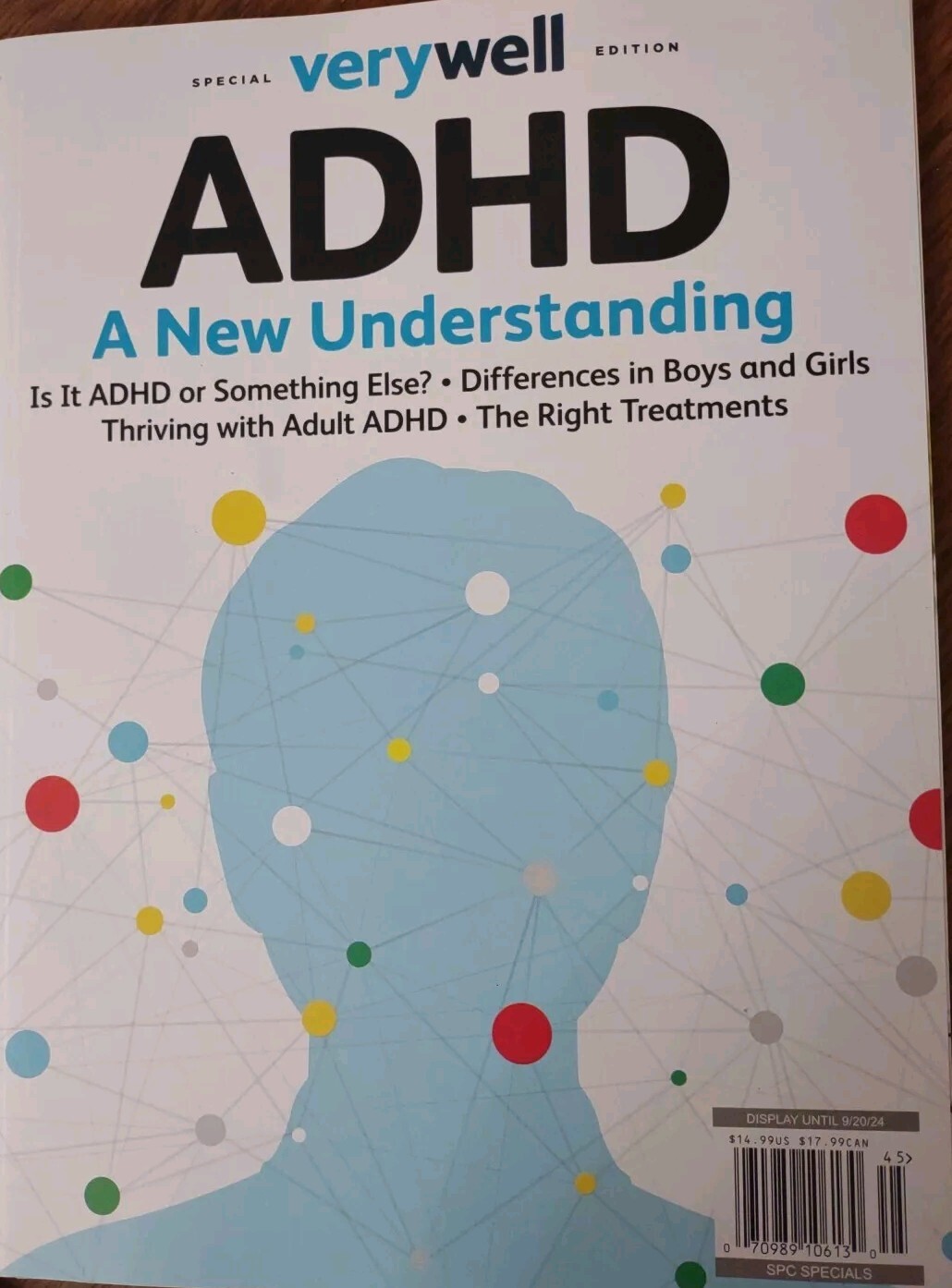 Very Well Special Edition ADHD A New Understanding 9/20/24