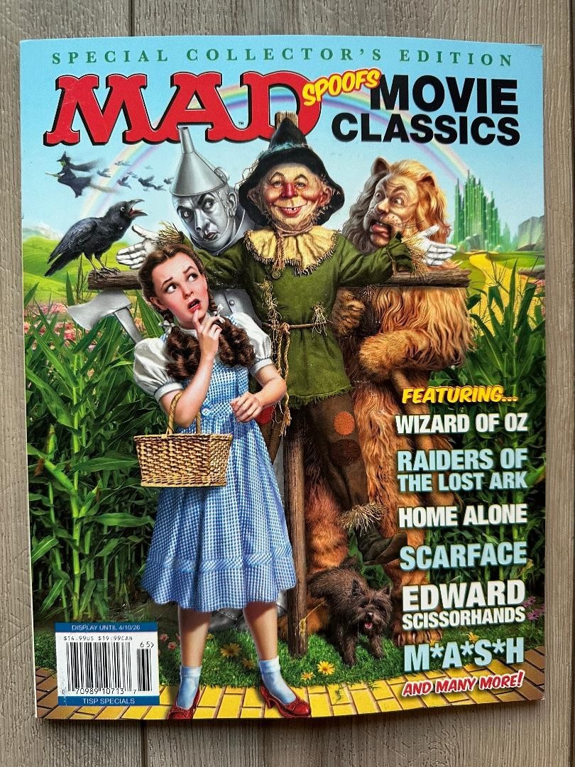 2026 MAD Special Collectors Edit 112 Pages WIZARD OF OZ Movie Classics SCARFACE