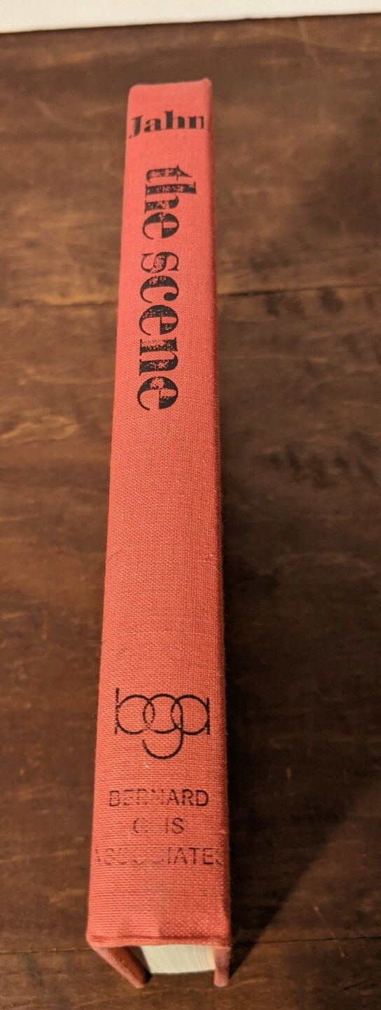 The Scene by Mike Jahn – 1970 – HC – First Edition – 1st Printing