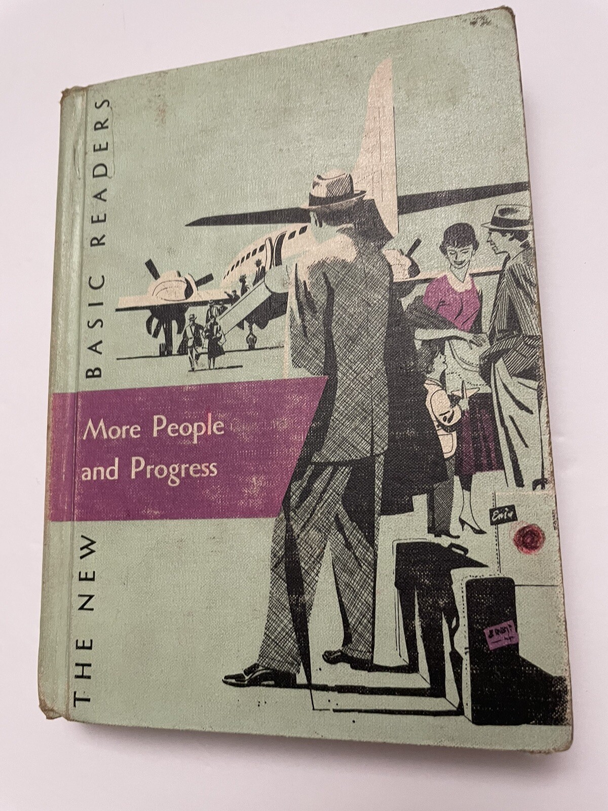The New Basic Readers, More People and Progress, 1956 Edition Book Vintage