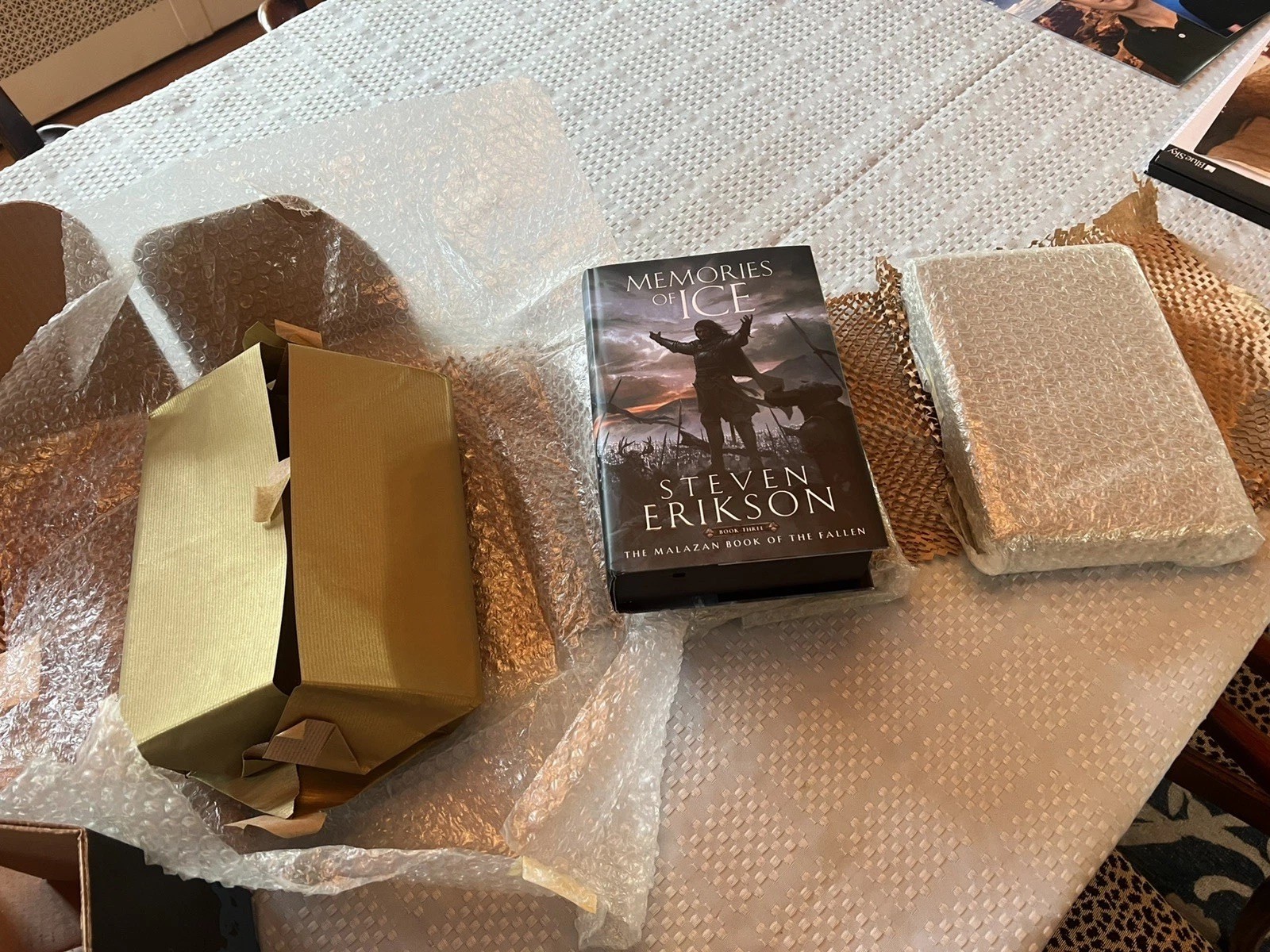 Broken Binding Malazan Book Of The Fallen 3x Signed Steven Erikson 1st Print
