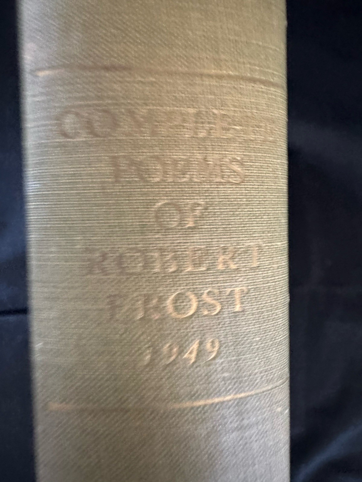 1948 Henry Holt Co First Edition Robet Frost Complete Poems of Robert Frost 1949