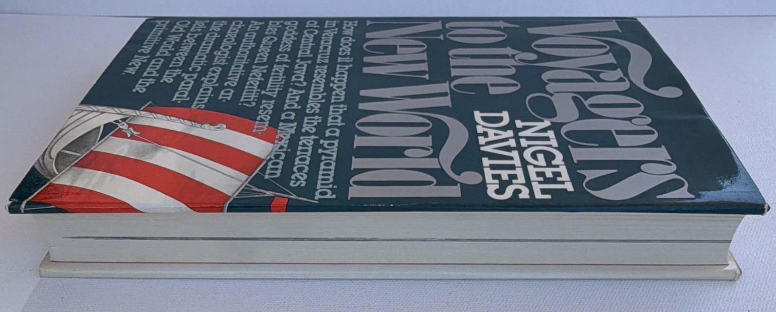 Nigel Davies – Voyagers to the New World (HC, William Morrow, 1979, 1st US, DJ)