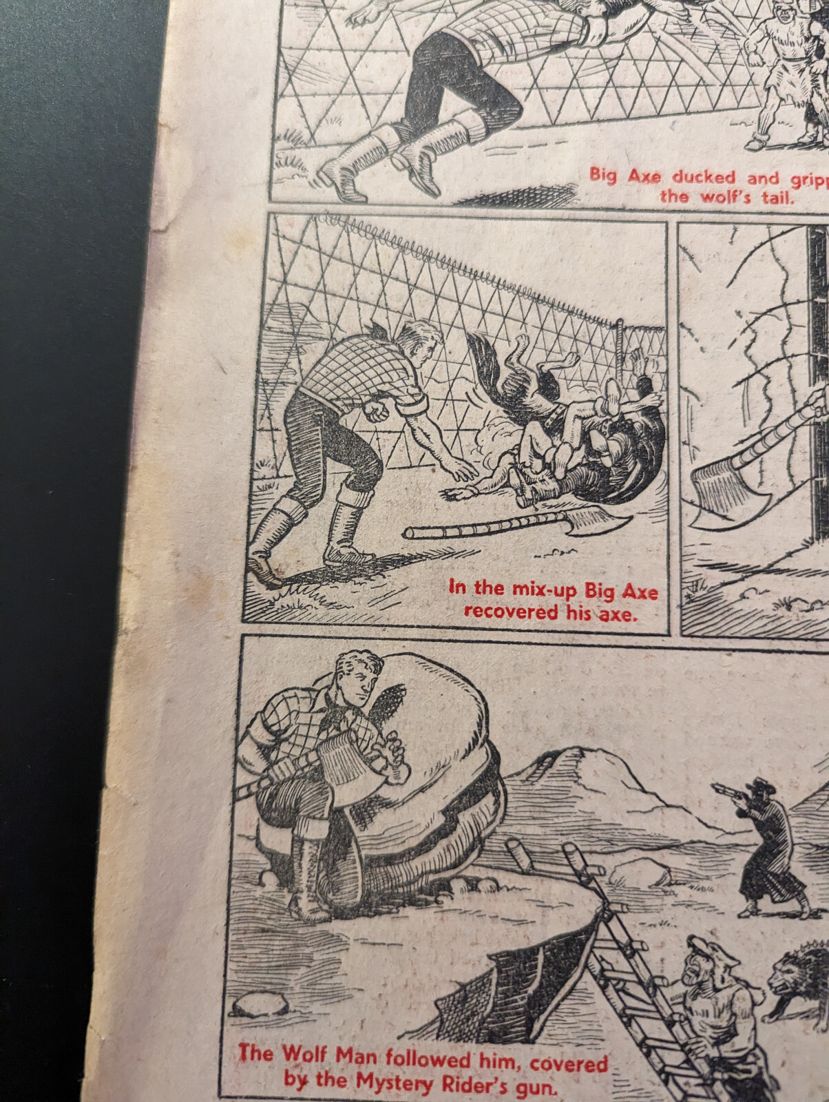 Hotspur Comic No 726 October 7th 1950