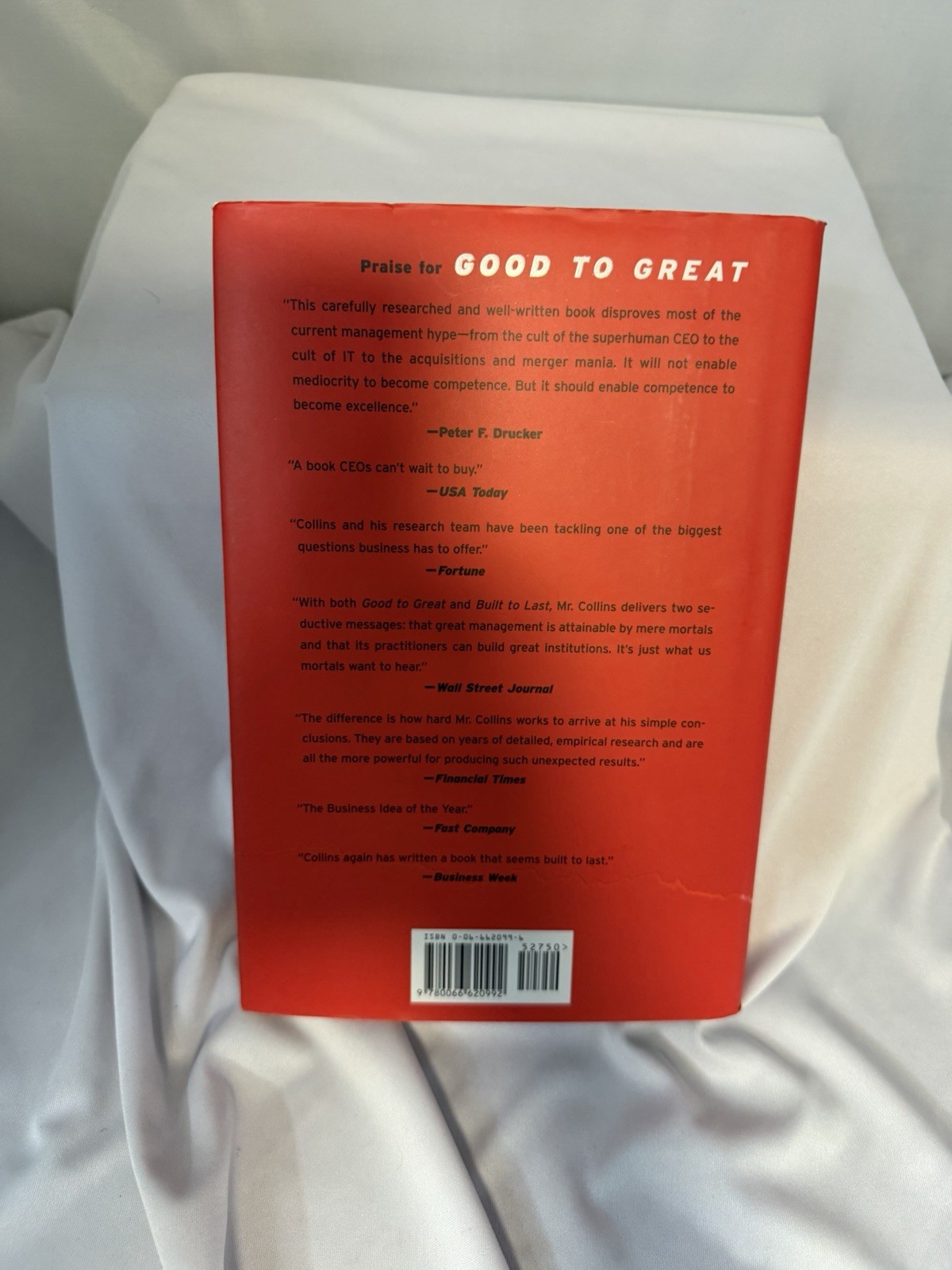 Jim Collins Good to Great: Why Some Companies Make the Leap HC DJ 2001 1st Ed