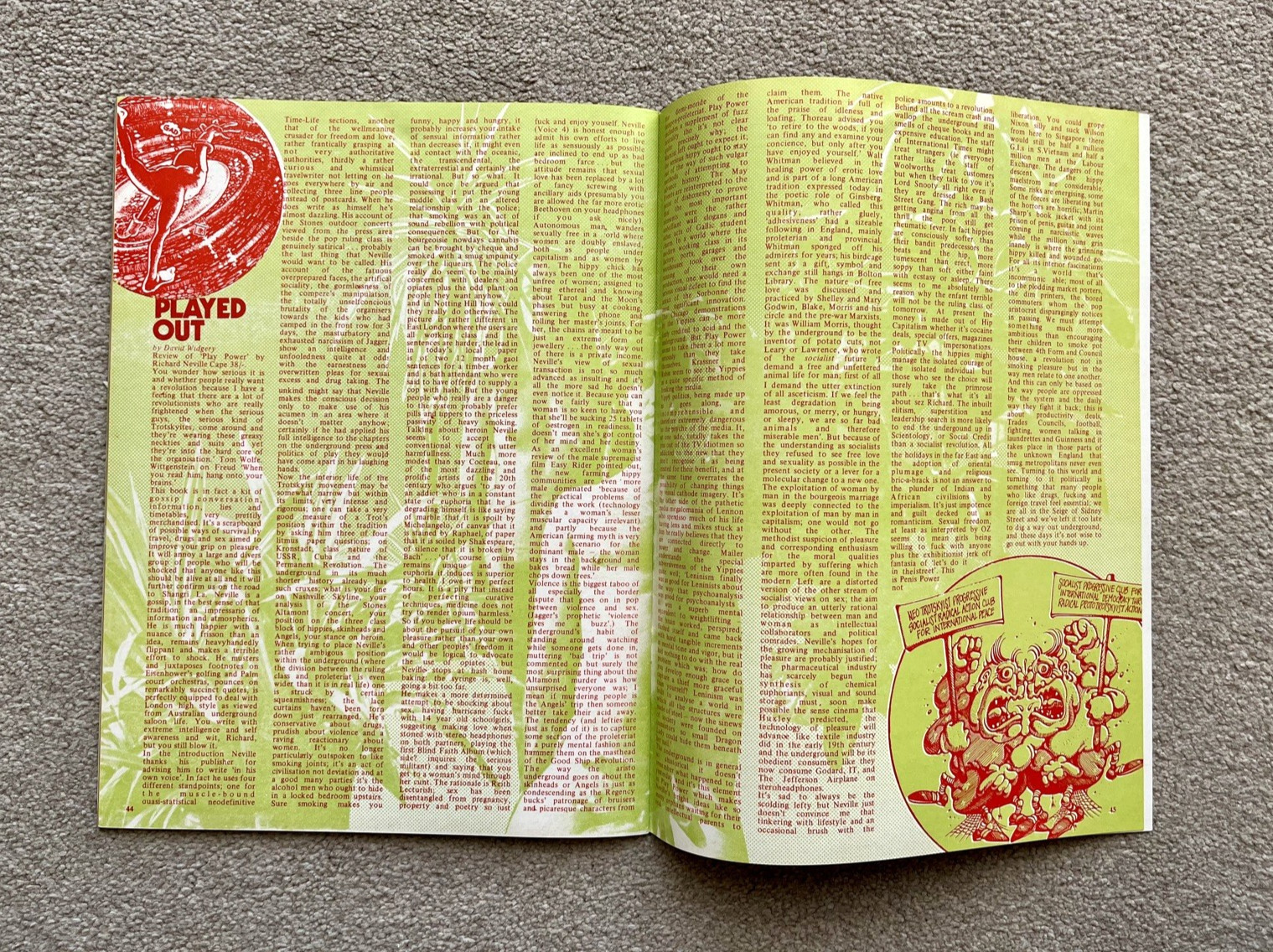 OZ MAGAZINE No.26 with Print Mint insert.